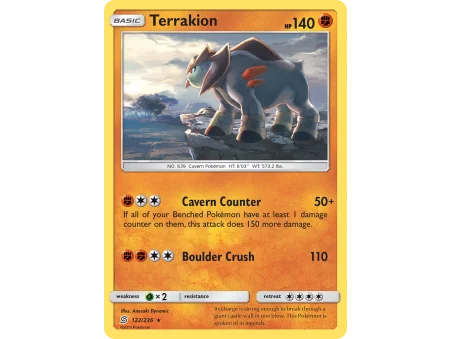 Terrakion (Reverse Holo)