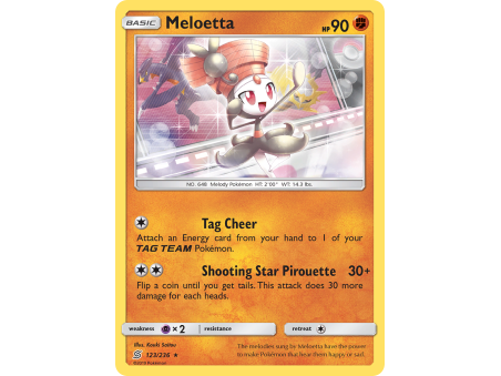 Meloetta (Reverse Holo)