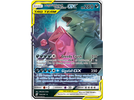 Mega Sableye & Tyranitar-GX (Holo)