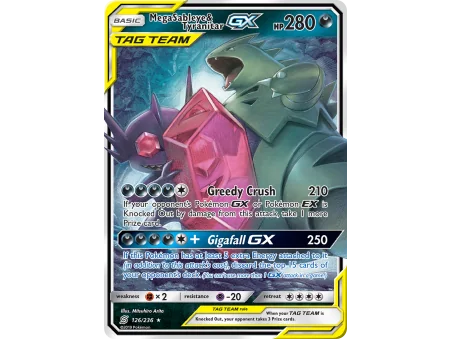Mega Sableye & Tyranitar-GX (Holo)