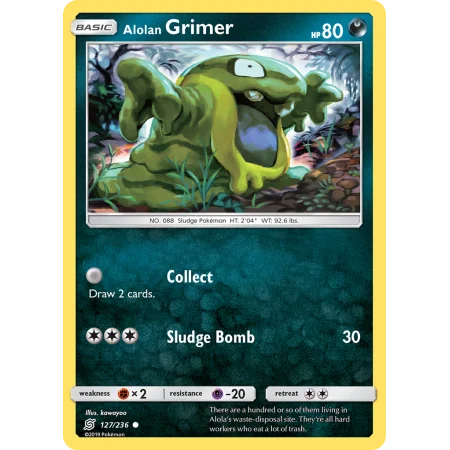 Alolan Grimer (Reverse Holo)