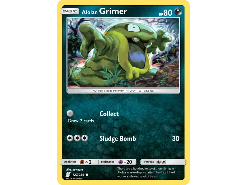 Alolan Grimer (Reverse Holo)