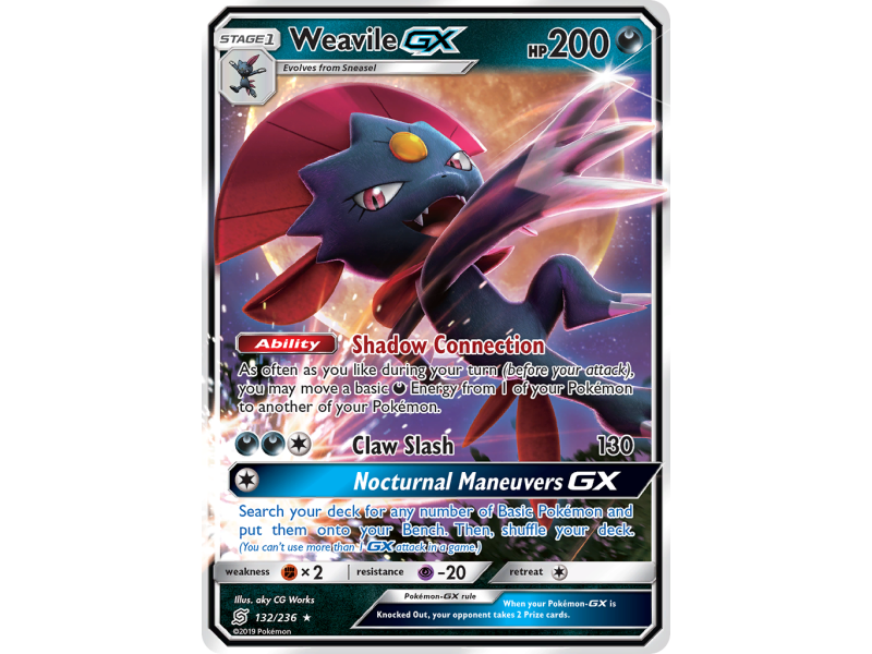 Weavile-GX (Holo)
