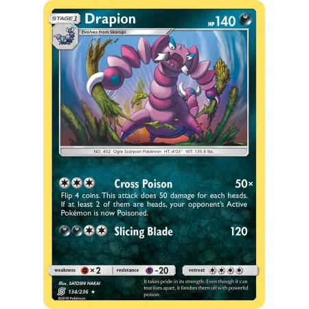 Drapion (Reverse Holo)