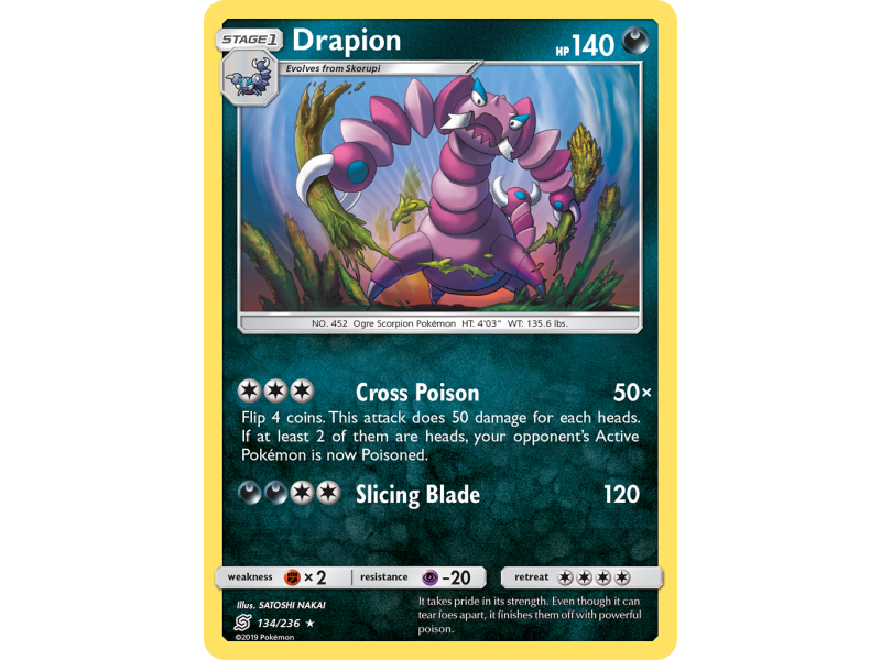 Drapion (Reverse Holo)