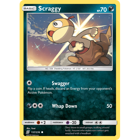 Scraggy (Reverse Holo)