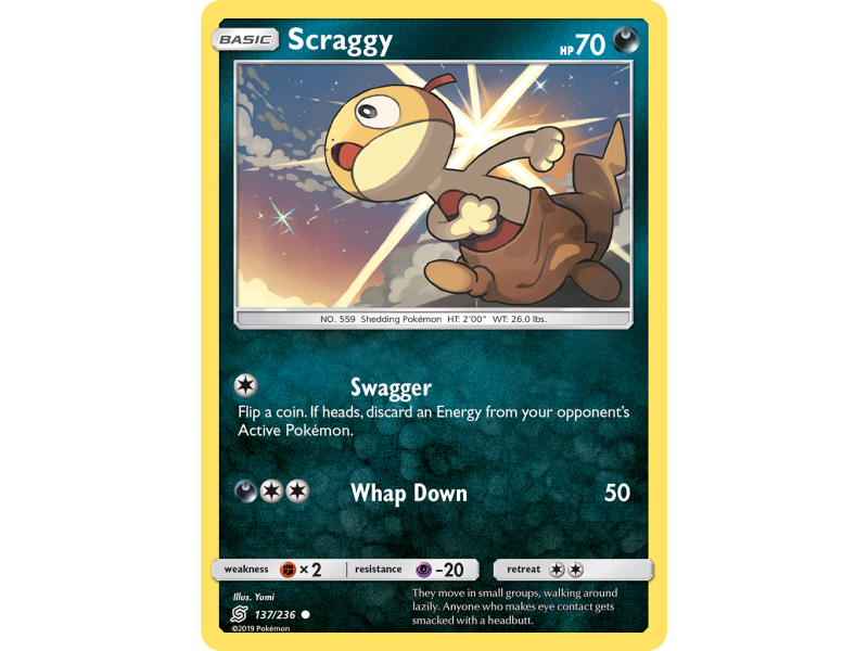 Scraggy (Reverse Holo)