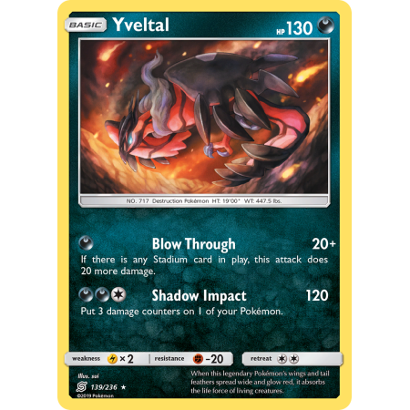 Yveltal (Reverse Holo)