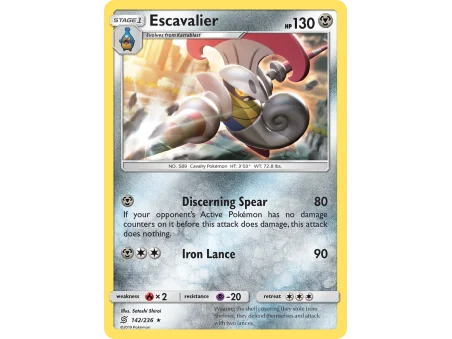 Escavalier (Reverse Holo)