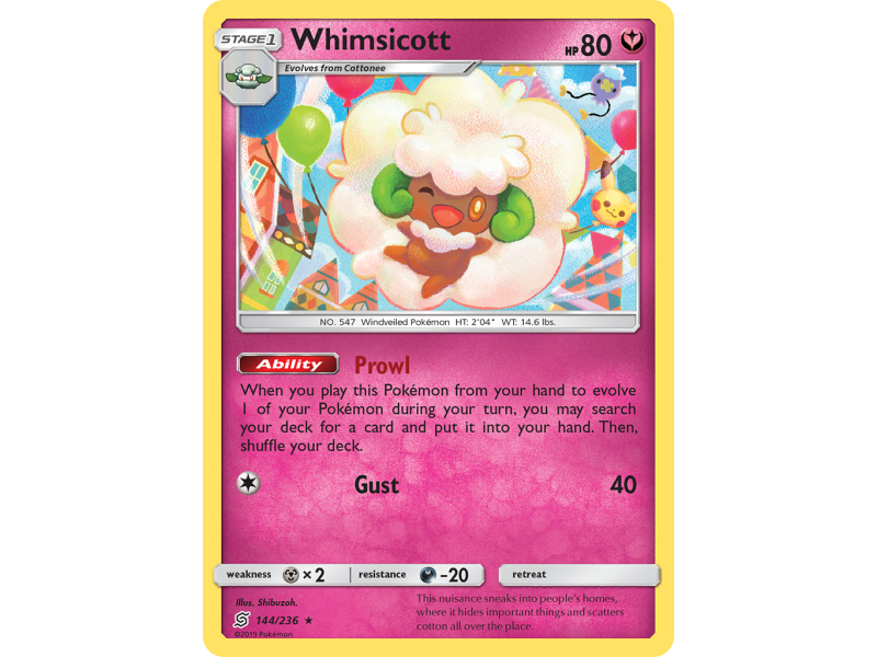 Whimsicott (Reverse Holo)