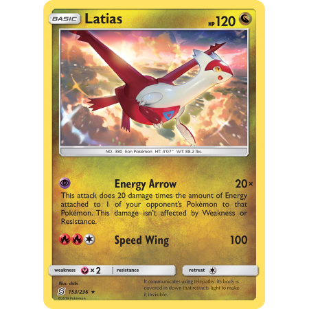Latias (Reverse Holo)