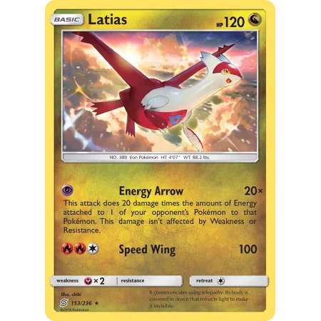 Latias (Reverse Holo)