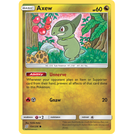 Axew (Reverse Holo)