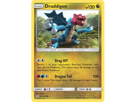 Druddigon (Reverse Holo)