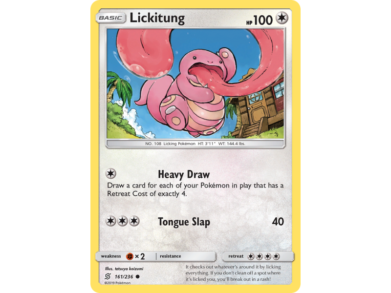 Lickitung (Reverse Holo)