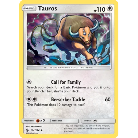 Tauros (Reverse Holo)