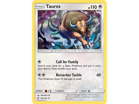 Tauros (Reverse Holo)