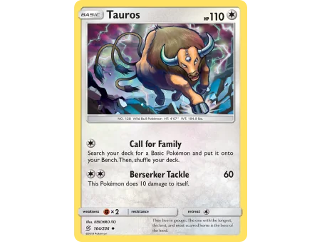 Tauros (Reverse Holo)