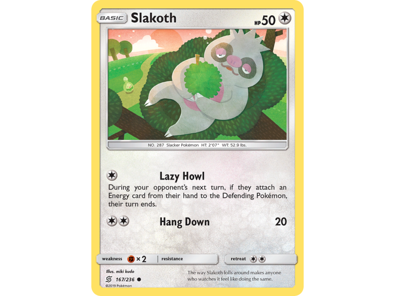 Slakoth (Reverse Holo)