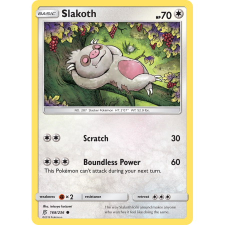 Slakoth (Reverse Holo)