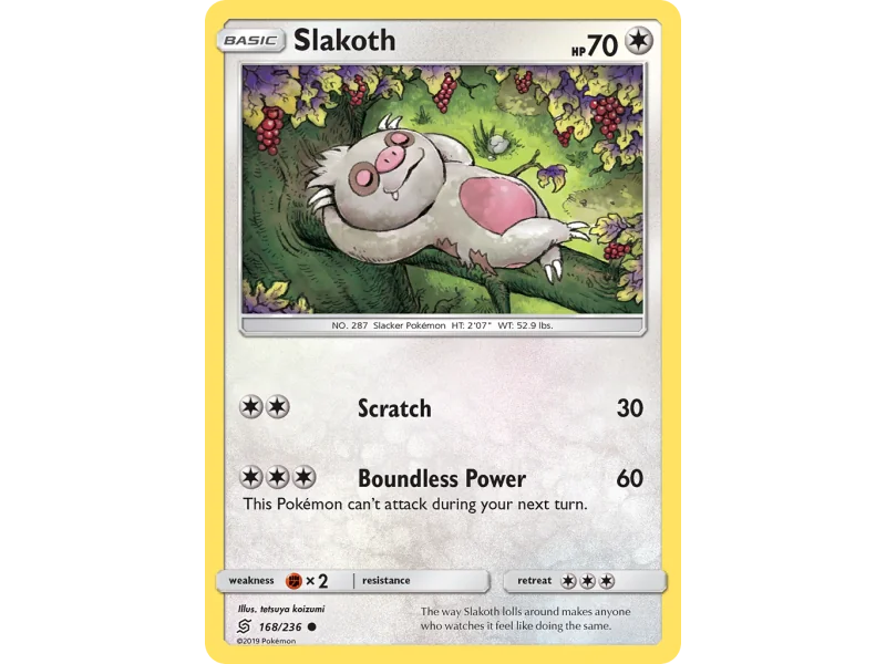 Slakoth (Reverse Holo)