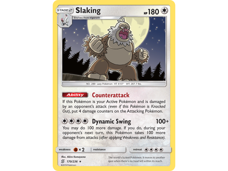 Slaking (Reverse Holo)