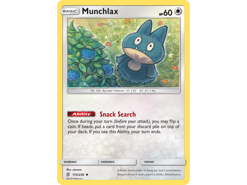 Munchlax (Reverse Holo)