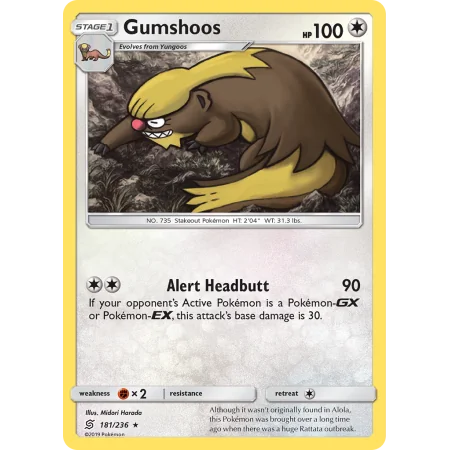 Gumshoos (Reverse Holo)