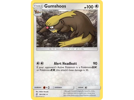Gumshoos (Reverse Holo)