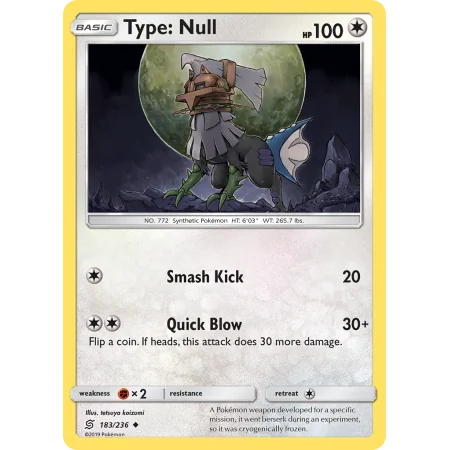 Type: Null (Reverse Holo)