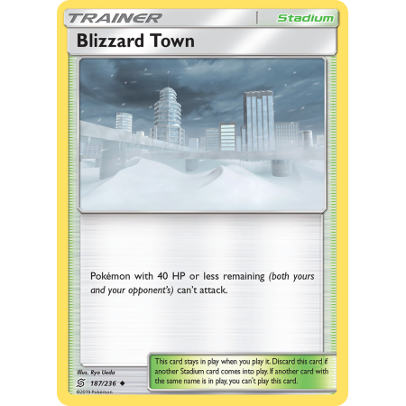 Blizzard Town (Reverse Holo)