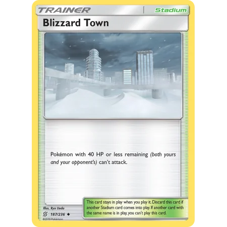 Blizzard Town (Reverse Holo)
