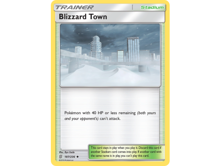 Blizzard Town (Reverse Holo)