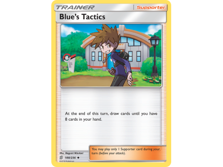 Blue's Tactics (Reverse Holo)