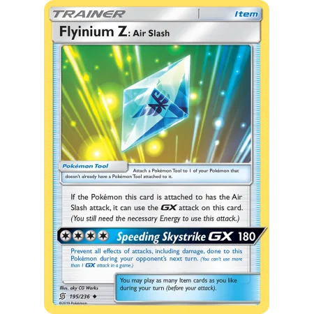 Flyinium Z: Air Slash