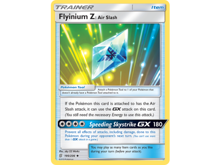 Flyinium Z: Air Slash (Reverse Holo)