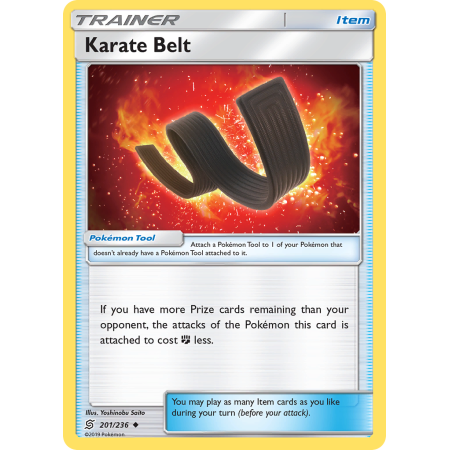 Karate Belt (Reverse Holo)