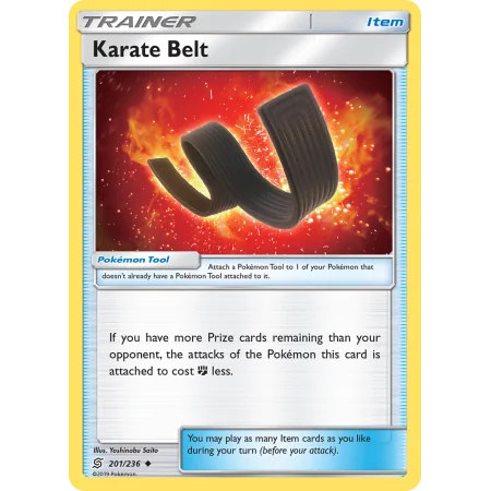 Karate Belt (Reverse Holo)