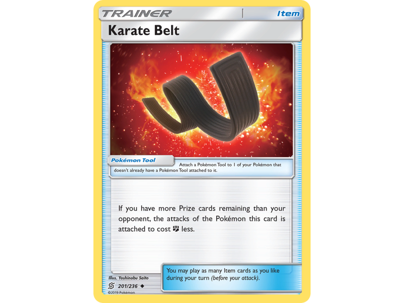 Karate Belt (Reverse Holo)