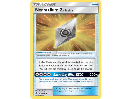 Normalium Z: Tackle (Reverse Holo)