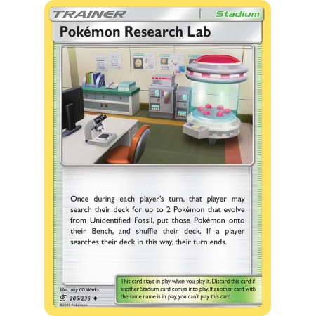 Pokémon Research Lab (Reverse Holo)