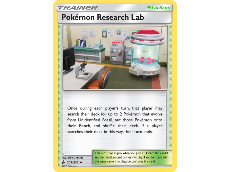 Pokémon Research Lab (Reverse Holo)