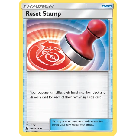 Reset Stamp (Reverse Holo)