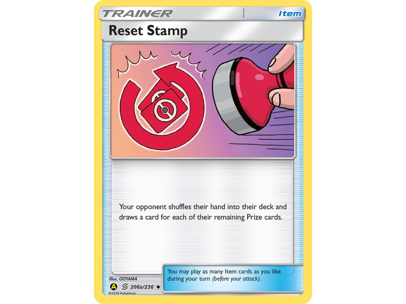 Reset Stamp (Reverse Holo)