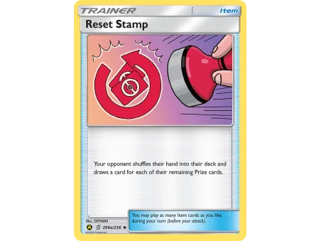 Reset Stamp (Reverse Holo)