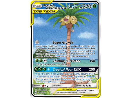 Rowlet & Alolan Exeggutor-GX