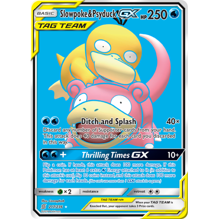 Slowpoke & Psyduck-GX