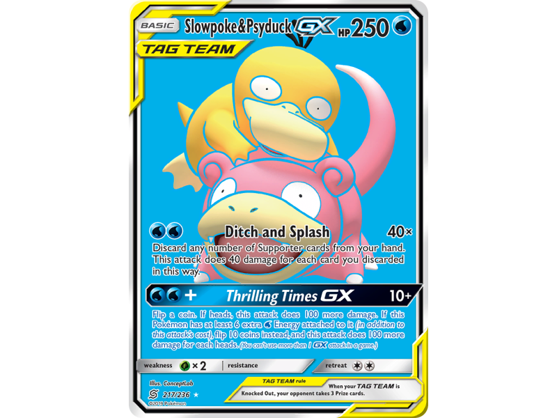 Slowpoke & Psyduck-GX