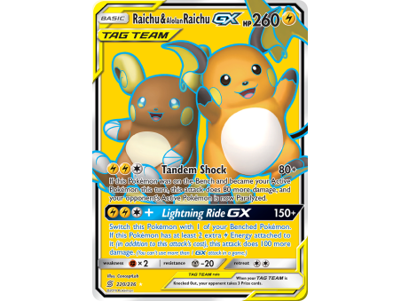 Raichu & Alolan Raichu-GX
