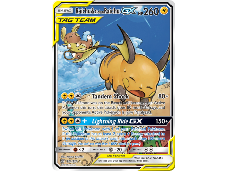 Raichu & Alolan Raichu-GX